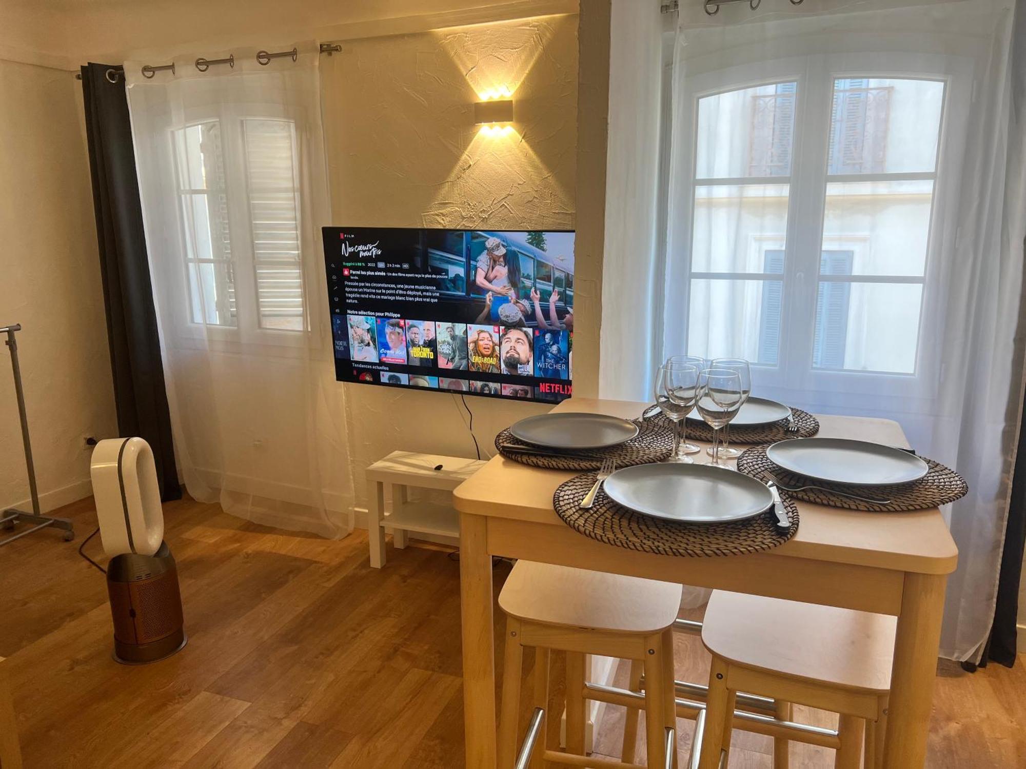 Apartment T1bis Centre Equipe #8 New *
